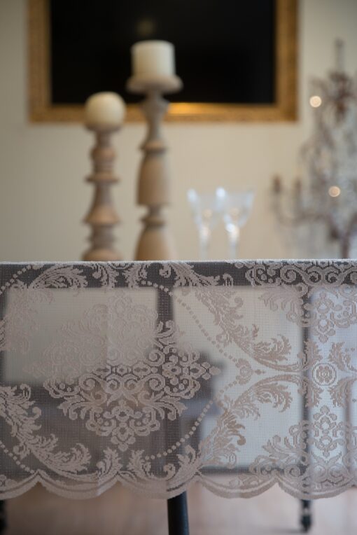 Καρέ Δαντέλα (100X100) Grey 4826 Mc Linen
