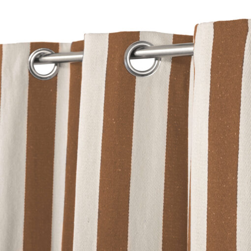 Κουρτίνα (140X260) Mcdecor Stripes Kafe