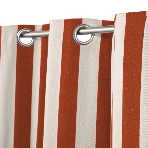 Κουρτίνα (140X260) Mcdecor Stripes Orange