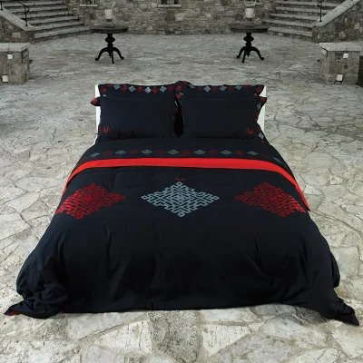 Σετ Σεντόνια Υπέρδιπλα (240X270) Mcdecor Imperia Red