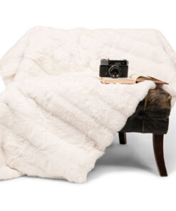 Ριχτάρι Γούνα Τριθέσιου (180X300) Mcdecor Rabbit Ecru