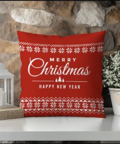 Διακοσμητικό μαξιλάρι Mcdecor Deer Red (045X045)