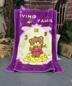 Κουβέρτα Βελουτέ Bebe (100X130) Mcdecor Bear