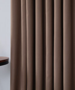 Alternative view of Κουρτίνα Συσκότισης με Τρούκς (140X265) Mcdecor Blackout Καφέ