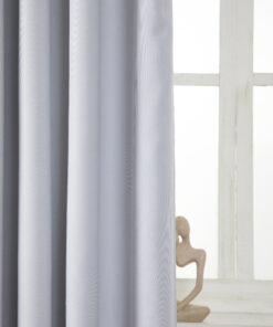 Alternative view of Κουρτίνα Συσκότισης με Τρούκς (140X265) Mcdecor Blackout Γκρί Ανοιχτό