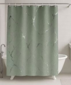 Κουρτίνα Μπάνιου (180X180) 1225 Πράσινη