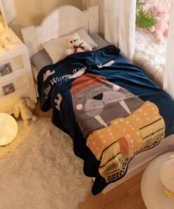 Κουβέρτα Βελουτέ Με Προβατάκι Bebe (110X140) Mcdecor Scimo