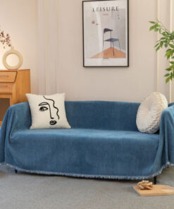 Ριχτάρι Τριθέσιου (180X280) Mcdecor Herr Μπλέ